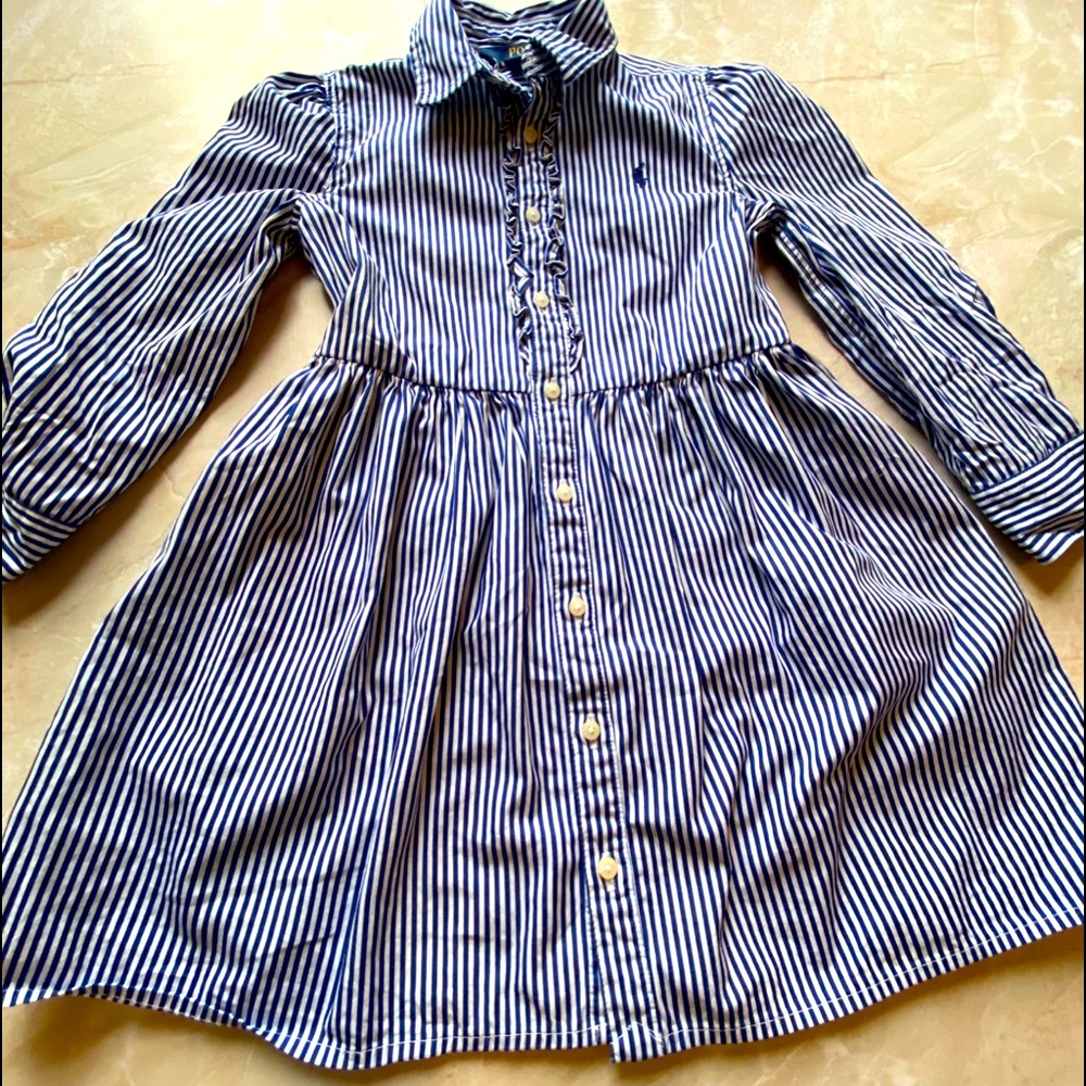 Ralph Lauren Fit-Flare Shirtdress